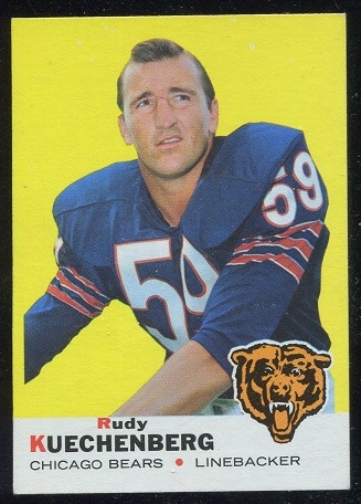 Rudy Kuechenberg - 1969 Topps #117 - nm+