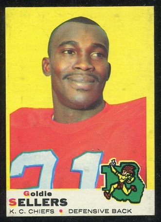 Goldie Sellers - 1969 Topps #119 - nm
