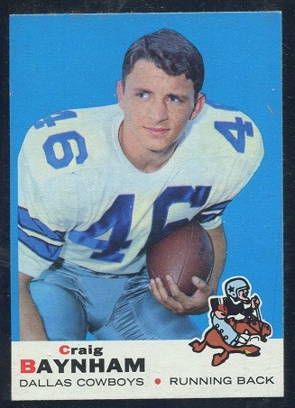 Craig Baynham - 1969 Topps #122 - nm+