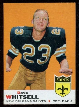 Dave Whitsell - 1969 Topps #14 - nm