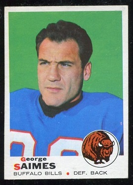 George Saimes - 1969 Topps #142 - nm