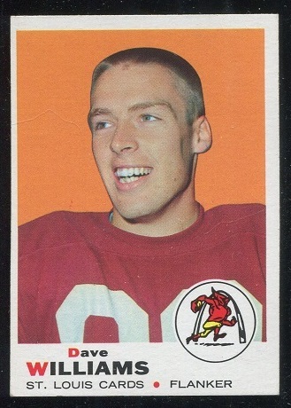 Dave Williams - 1969 Topps #156 - nm
