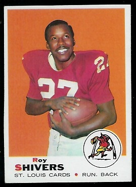 Roy Shivers - 1969 Topps #178 - exmt