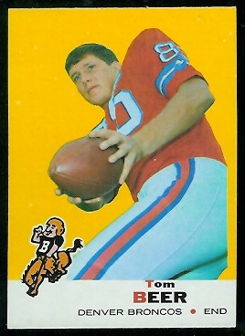Tom Beer - 1969 Topps #18 - nm