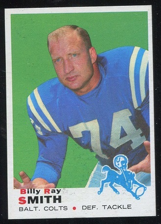 Billy Ray Smith - 1969 Topps #185 - exmt