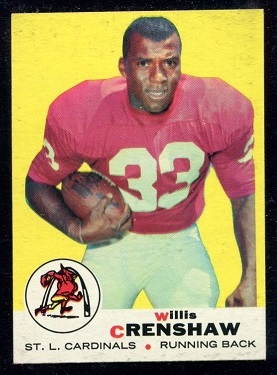 Willis Crenshaw - 1969 Topps #21 - nm