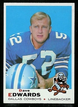 Dave Edwards - 1969 Topps #210 - nm