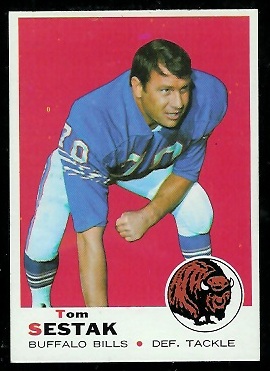 Tom Sestak - 1969 Topps #211 - nm+
