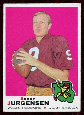 Sonny Jurgensen - 1969 Topps #227 - nm