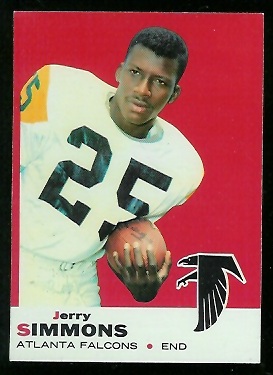 Jerry Simmons - 1969 Topps #24 - exmt