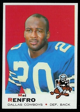 Mel Renfro - 1969 Topps #254 - exmt