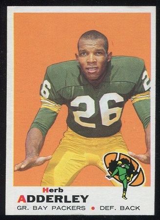 Herb Adderley - 1969 Topps #255 - nm