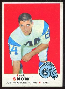 Jack Snow - 1969 Topps #256 - nm