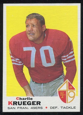 Charlie Krueger - 1969 Topps #260 - nm