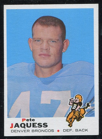 Pete Jaquess - 1969 Topps #261 - nm