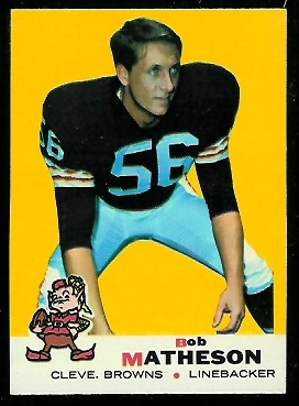 Bob Matheson - 1969 Topps #27 - nm