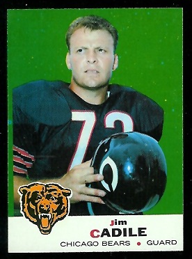 Jim Cadile - 1969 Topps #3 - nm