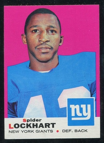 Spider Lockhart - 1969 Topps #37 - nm+