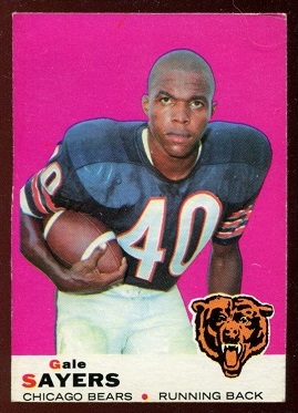 Gale Sayers - 1969 Topps #51 - ex