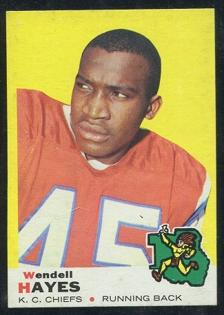 Wendell Hayes - 1969 Topps #58 - nm