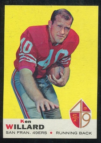 Ken Willard - 1969 Topps #66 - nm