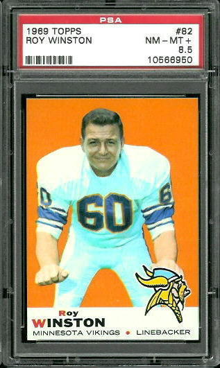 Roy Winston - 1969 Topps #82 - PSA 8.5