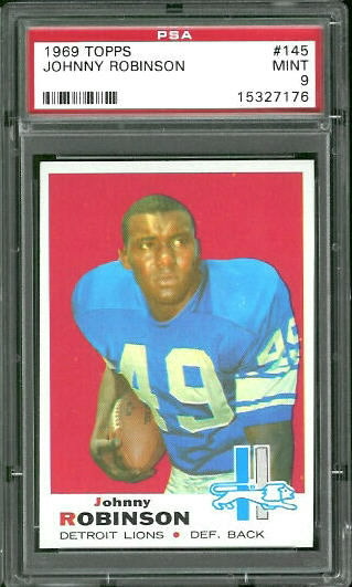 John Robinson - 1969 Topps #145 - PSA 9