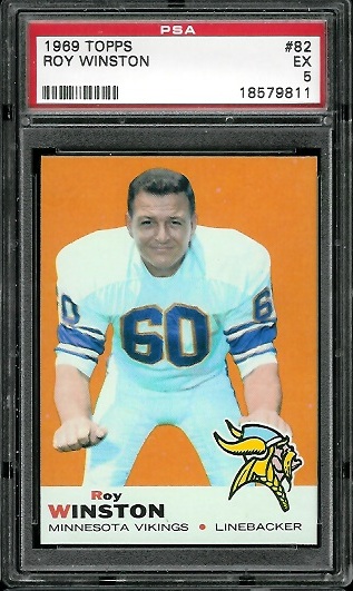 Roy Winston - 1969 Topps #82 - PSA 5