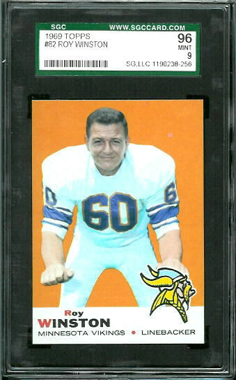 Roy Winston - 1969 Topps #82 - SGC 96