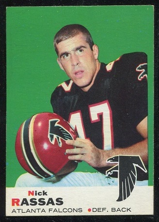 Nick Rassas - 1969 Topps #71 - nm