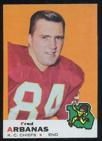 Fred Arbanas - 1969 Topps #89 - nm