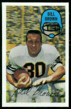 Bill Brown - 1970 Kelloggs #16 - nm-mt