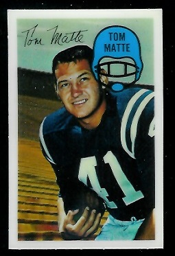 Tom Matte - 1970 Kelloggs #3 - nm-mt