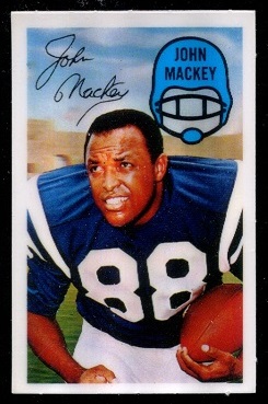 John Mackey - 1970 Kelloggs #34 - nm