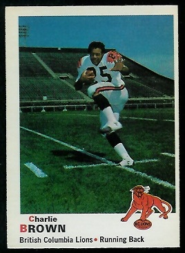 Charlie Brown - 1970 O-Pee-Chee CFL #29 - nm-mt oc
