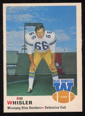 Bill Whisler - 1970 O-Pee-Chee CFL #71 - vg