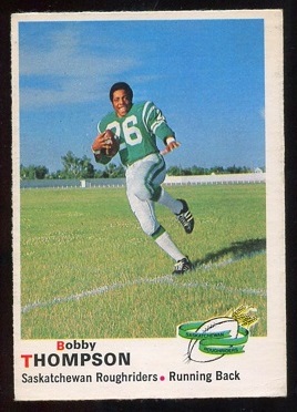 1970 O-Pee-Chee CFL #78 - Bobby Thompson - Vg-ex