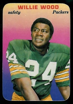 Willie Wood - 1970 Topps Super Glossy #10 - nm-mt