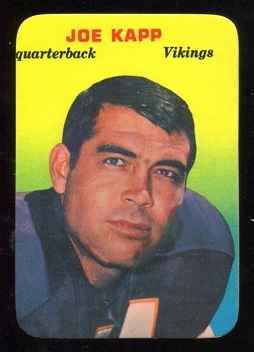 Joe Kapp - 1970 Topps Super Glossy #12 - nm