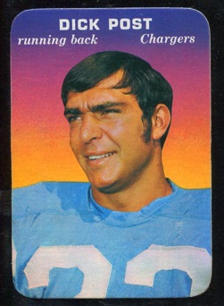 Dick Post - 1970 Topps Super Glossy #33 - nm