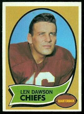 Len Dawson - 1970 Topps #1 - exmt