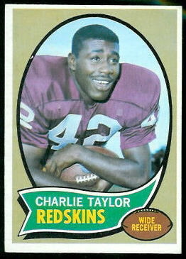 Charley Taylor - 1970 Topps #145 - exmt