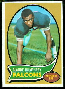 Claude Humphrey - 1970 Topps #156 - nm