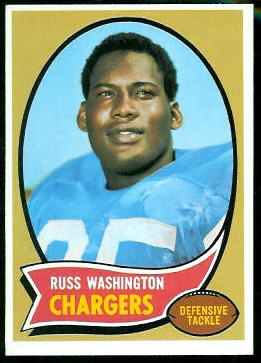 Russ Washington - 1970 Topps #206 - nm