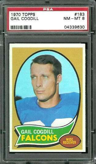Gail Cogdill - 1970 Topps #183 - PSA 8