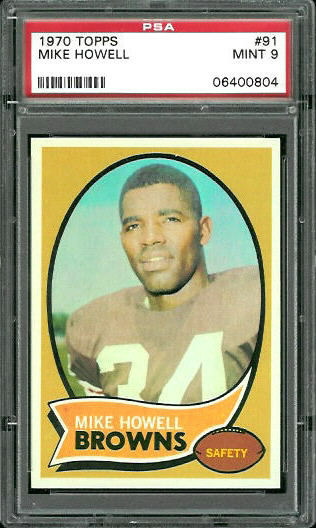 Mike Howell - 1970 Topps #91 - PSA 9