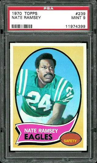 Nate Ramsey - 1970 Topps #239 - PSA 9