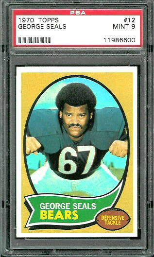 1970 Topps #12 - George Seals - PSA 9