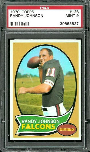 Randy Johnson - 1970 Topps #126 - PSA 9