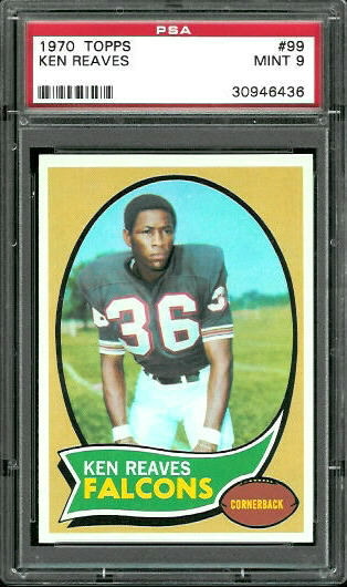 Ken Reaves - 1970 Topps #99 - PSA 9